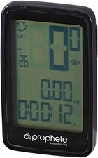 Prophete Fahrradcomputer mit Funkübertragung 14 Funktionen Bildschirmbeleuchtung