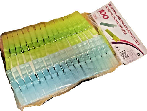 100 wäscheklammern - x,