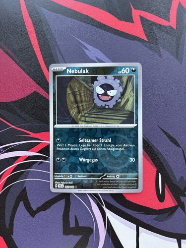 Pokémon karte nebulak - pokémon,