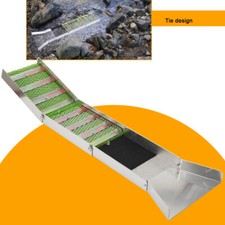 Goldwaschset Goldwaschpfanne Goldwaschrinne Set 23x127cm Goldwaschen Aluminium