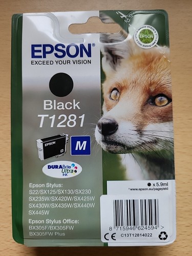 Epson t1281 tinte black stylus - t1281,