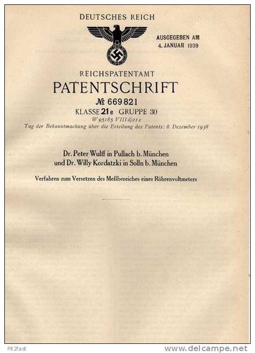 Original patentschrift dr - original,