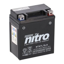 Nitro Batterie 12V 6AH YTX7L-BS Gel 50614 (für: SYM Husky 125 N125A-6 95-05 )