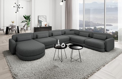 Sofa stoff wohnlandschaft - stoff,