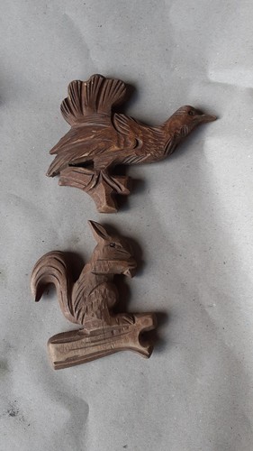 2st figuren holz - figuren, kuckucksuhr