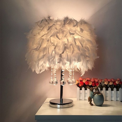 Feder tischlampe - feder,