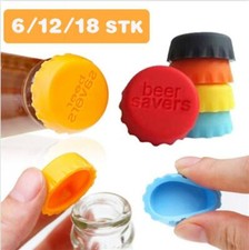 Silikon Kronkorken Flaschenverschluss Korken Flasche Verschluss Bier Reise bunt