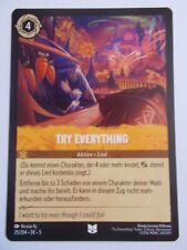 Disney Lorcana Karte Himmelsleuchten 25/204 TRY EVERYTHING