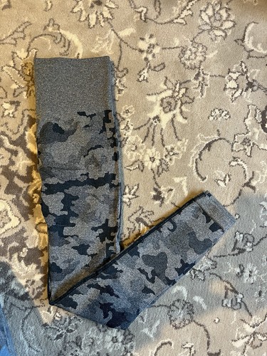 Camouflage leggins blau - camouflage,