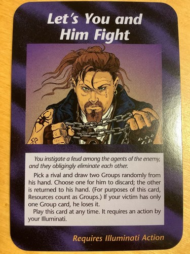Let you and him fight - let's,