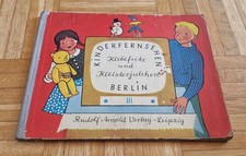 Kinderfernsehen Berlin Klebe Fritz und Kleisterjulchen - DDR - Kinderbuch