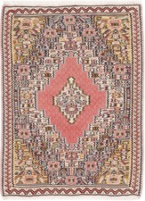 Kelim Senneh Teppich 74x100 cm
