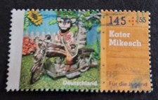 Bund 145+55 Ct.  MiNr. 3327 Kater Mikesch, gestempelt