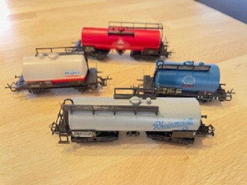 Waggons berliner eisenbahn - waggons, tt-