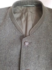 GERLACH TRACHTEN Herren Trachten Jacke Janker Schurwolle Grün Größe 57 Jagd