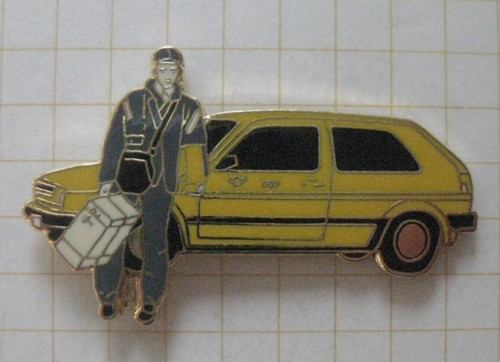 Zusteller mit golf - vw,
