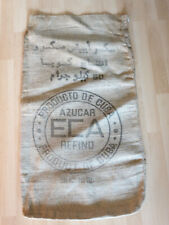 alt Zuckersack Leinensack