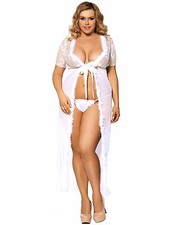 Suzanjas Nachthemd weiß mit