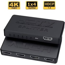 1 in 4 out HDMI Splitter