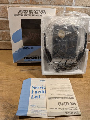 Aiwa gs110 walkman auto - aiwa, hs-gs110