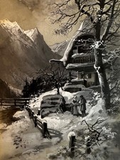 Schnee landschaft den - schnee,