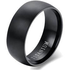 Ring Herren Titan 8mm Schmuck