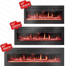 40/50/60" Electric Fireplace