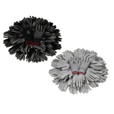 Set zur Auswahl 24 Paar PU verschiedene Größen S- XXL Mechanikhandschuhe schwarz/grau