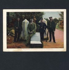 VIERLÄNDERBLICK Belgien Niederlande Deutschland Grenze Zollwache * AK um 1910