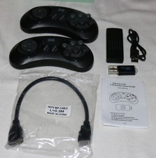Retro Sega Konsole 16 Bit HDMI 2x wireless Kontroller sehr viele Spiele wie neu