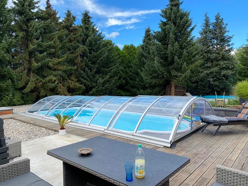 Gfk schwimmbecken mit - schwimmbecken,