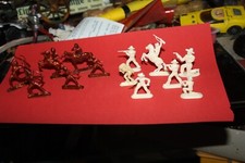 werbe reklame magherine figuren- sanella homa cowboys indianer