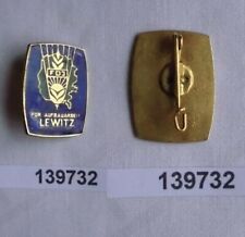 DDR FDJ Abzeichen Für Aufbauarbeit Lewitz Bartel 1 Nr. 567 a (139732)
