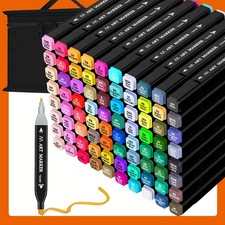 120 Farben Marker Stifte Set
