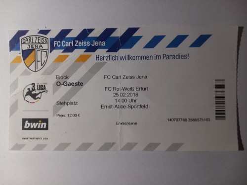 Ticket eintrittskarte liga - ,