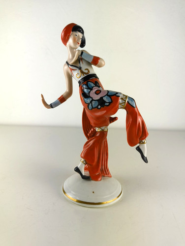 Porzellan tänzerin figur - porzellan,