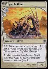 Magic/MTG Lymph Sliver FUT-26 Common Englisch Light Played