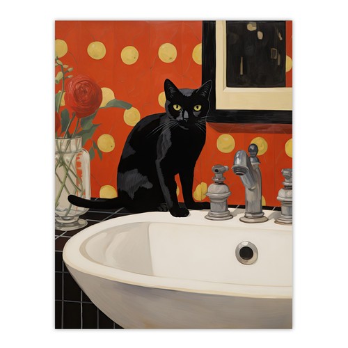 Now wash your paws - wash, cat