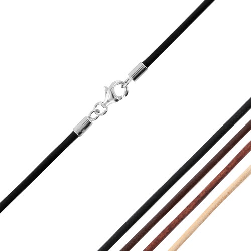 Lederband leder kette halsband - leder-kette,