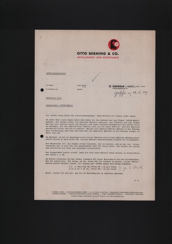 Schwelm brief 1949 - brief, 1949,