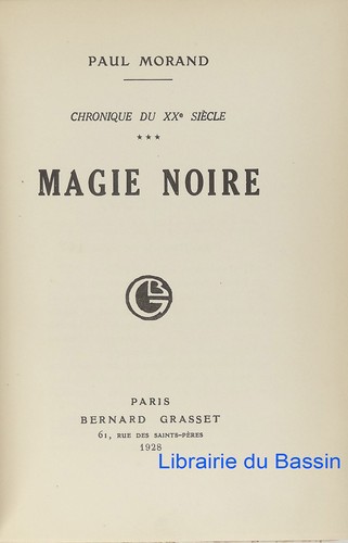 Schwarze magie paul morand - magie,