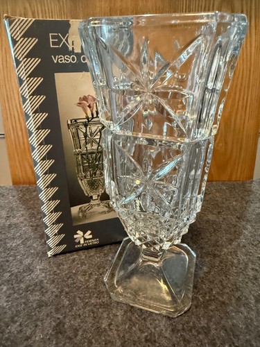 Vintage glasvase excalibur - vintage,