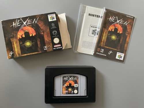 Hexen nintendo ovp pal cib - hexen,