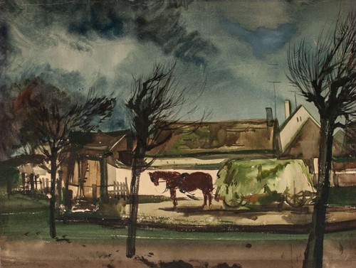 Adolf weintrager dorfansicht - adolf,