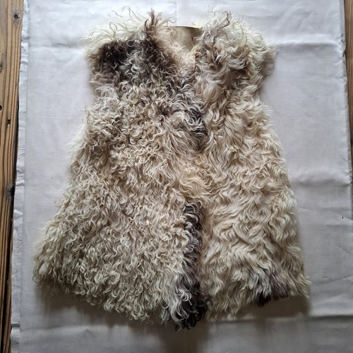 Vintage damen echt lammfell - vintage,