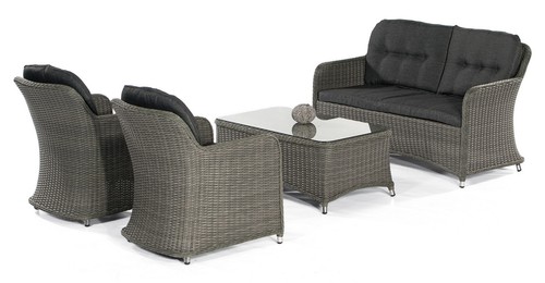 Loungegruppe vigo granit grau - vigo,