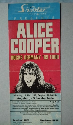 Alice cooper rocks germany - "alice,