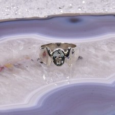 Aquamarin Ring, 925er Silber