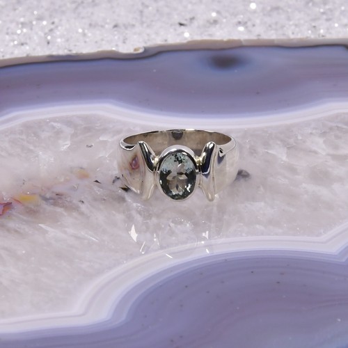 Aquamarin ring 925er silber - ring,,