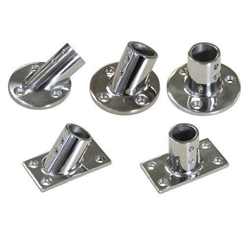 Relingfuß edelstahl v4a - relingfuß,